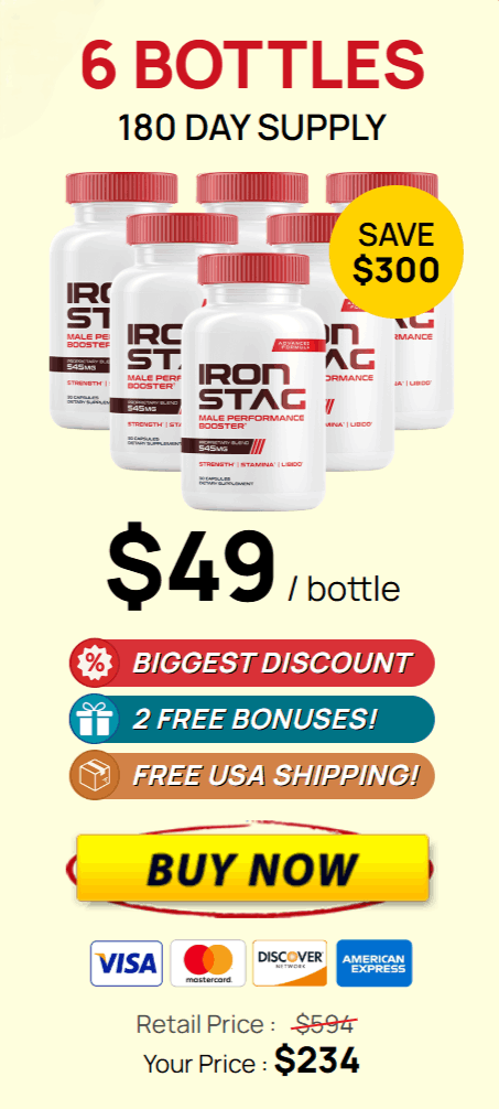 Iron Stag price 6 bottle